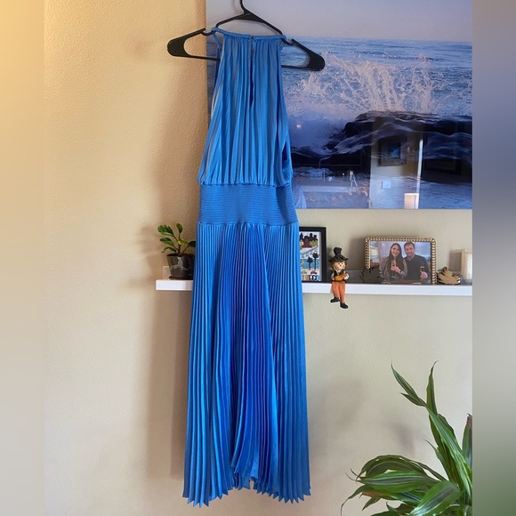 A.L.C Renzo Ii Dress in Blue Sea - Picture 6 of 7